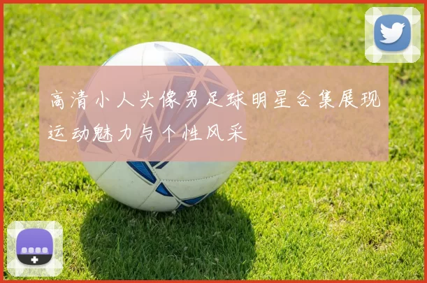 高清小人头像男足球明星合集展现运动魅力与个性风采