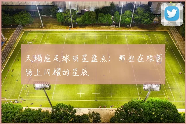 天蝎座足球明星盘点：那些在绿茵场上闪耀的星辰