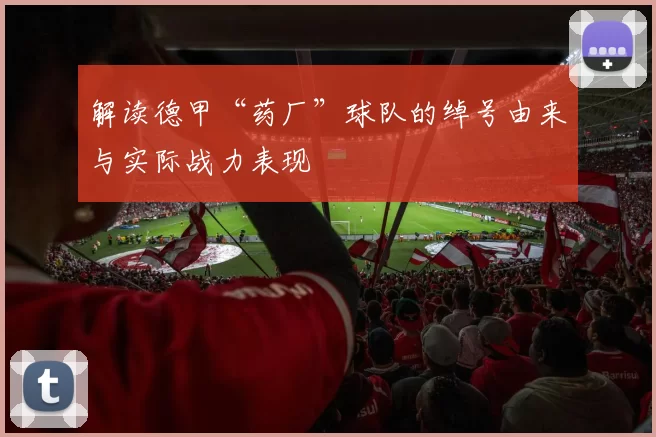 解读德甲“药厂”球队的绰号由来与实际战力表现
